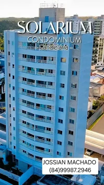 Apartamento com 3/4 - 77m² - Solarium Candelária - Candelária - Natal RN