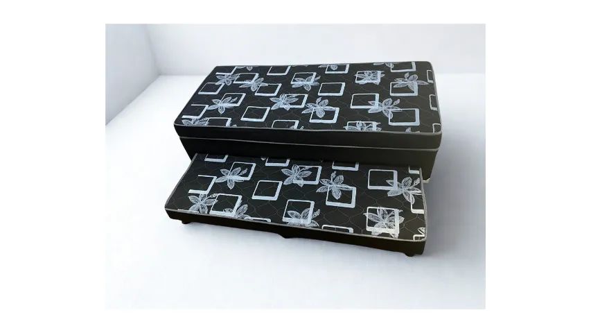 Box Solteiro Bibox com Auxiliar e Colchão D33