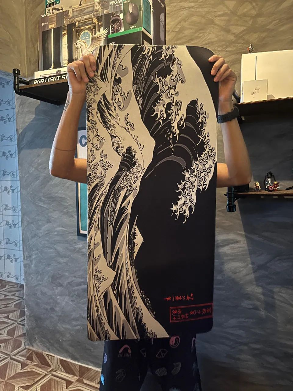 Mousepad Destkop 400x900x4mm - Foto 4