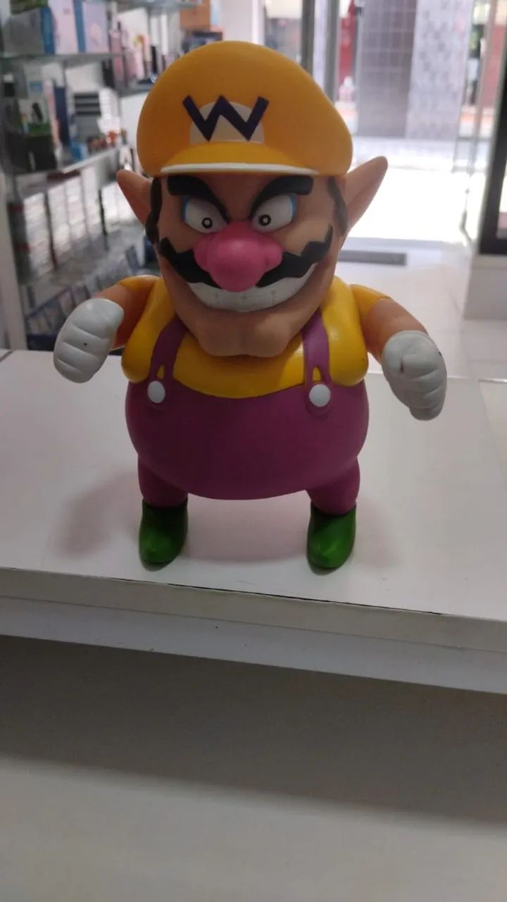Boneco Wario jogo do Mario