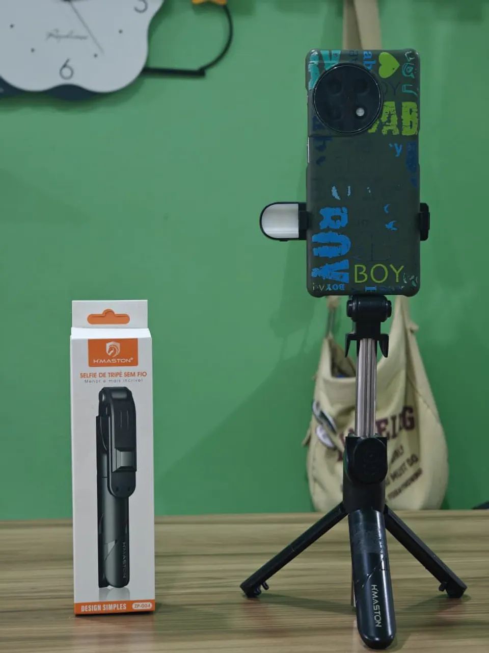 Tripe e suporte d de celular com Bastão selfie- ENTREGA A DOMICÍLIO 
