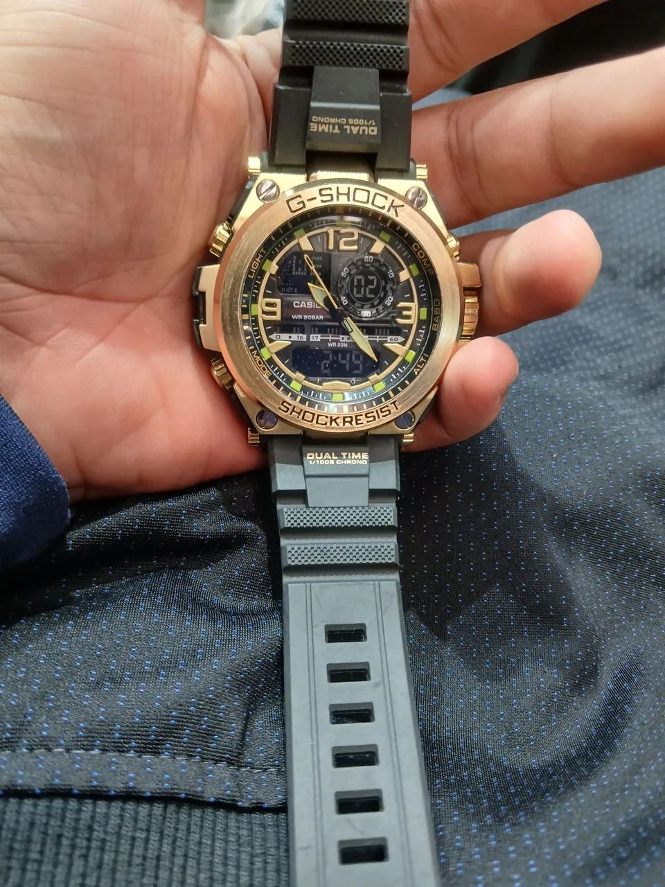 Relógio G-Shock csixa de ferro- Design e Resistência - Acessórios