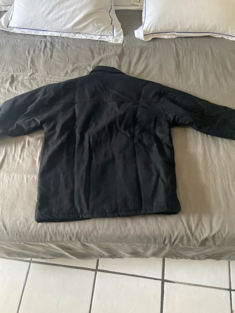 Casaco em fibra preto  - Foto 4