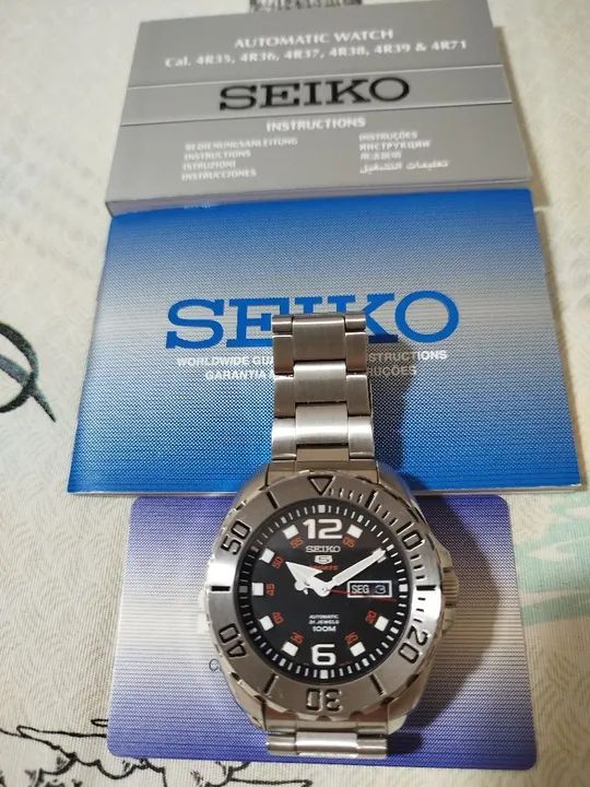 Relógio Seiko 5 Sports Baby Monster - Foto 2
