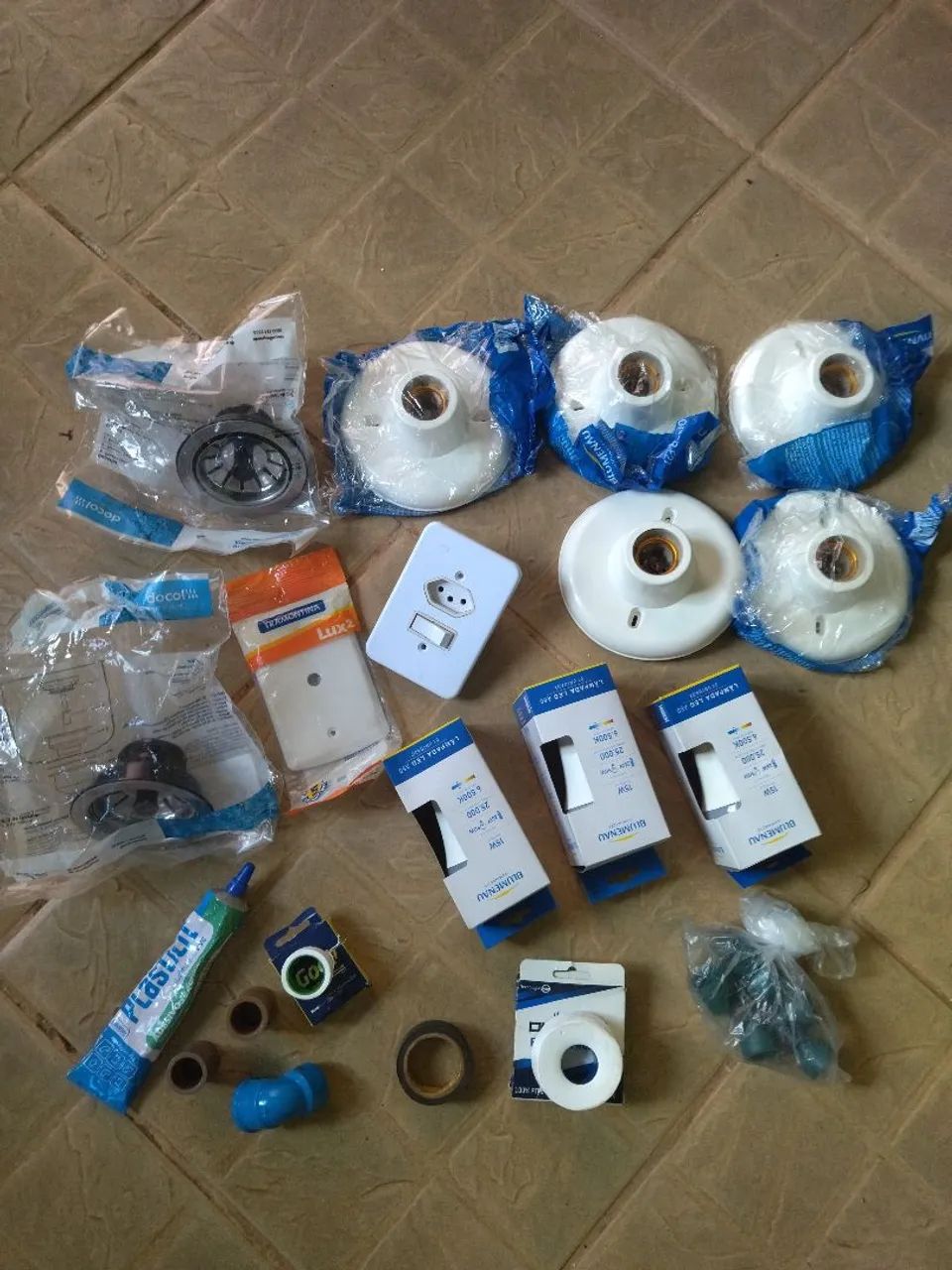 Kit de instalação elétrica e hidráulica - Foto 2