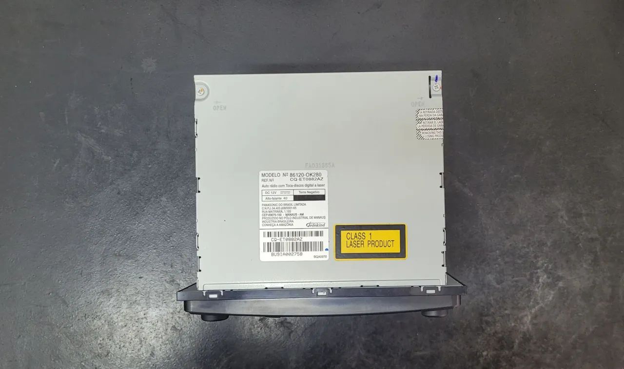 Rádio CD Toyota Hilux / Sw4 2008/2012 Original (novo) - Foto 3