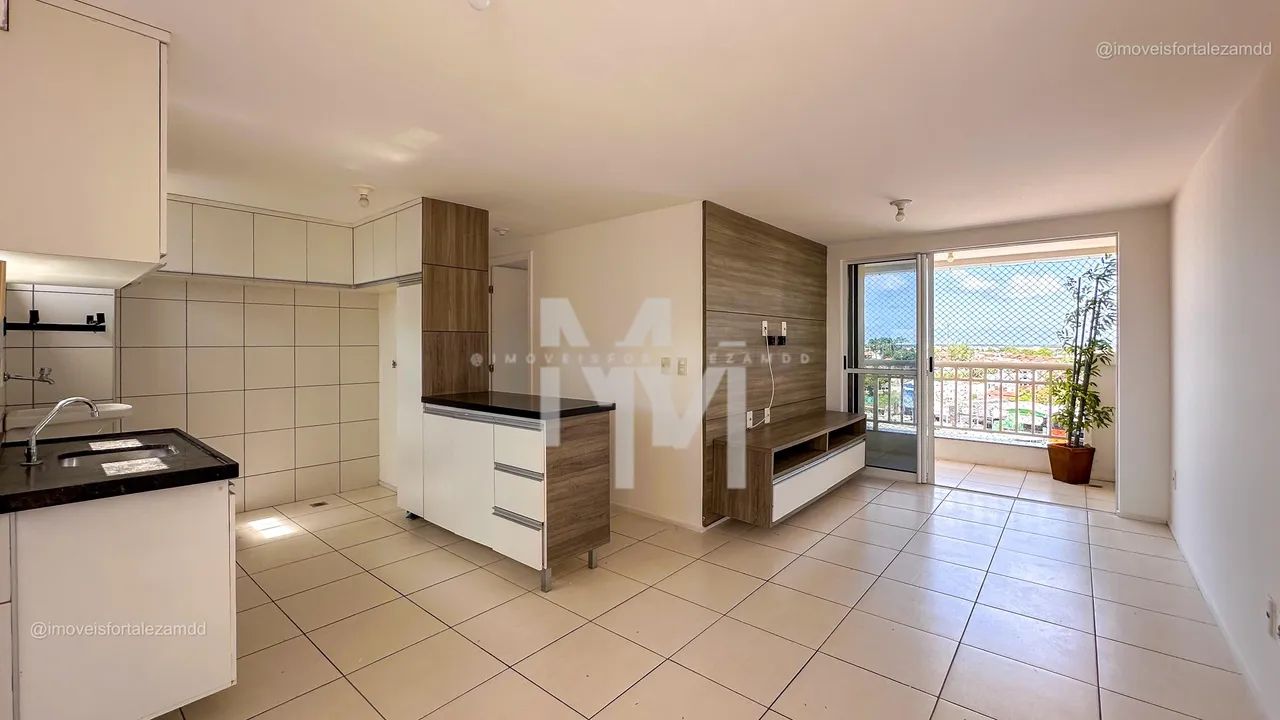Espetacular apartamento com 61 m2, 2 suítes, todo projetado, disponível  no Cambeba