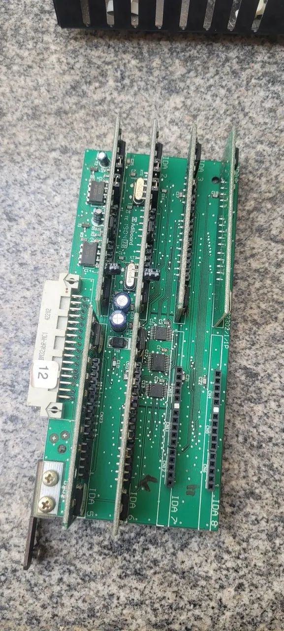 Placa identificação de chamada da corp 6000 e 8000 intelbras 