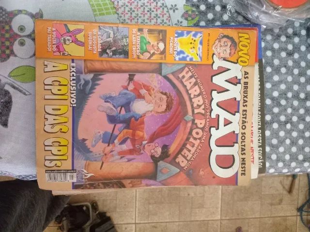 Revistas Mad. 5 unidades, Em Português