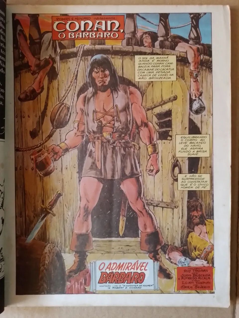 Revistas Conan número 1 Em Cores e Preto e Branco Kit  - Foto 2