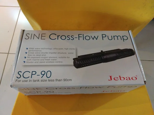 Bomba Jebao Sine Cross-flow Scp-90 25w 12500l/h Bivolt nova