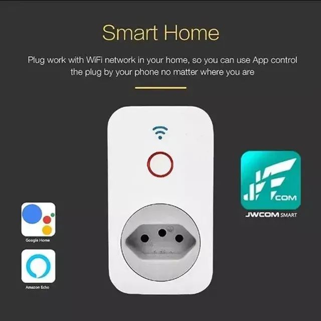 Tomada Inteligente Smart Wifi B2 Jwcom