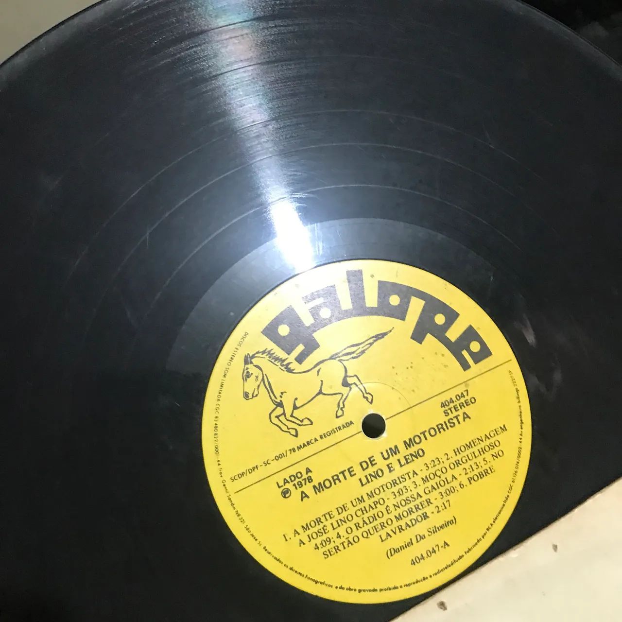 Disco sertanejo antigo lino e leno de sc raro capa corcel 1 - Foto 3