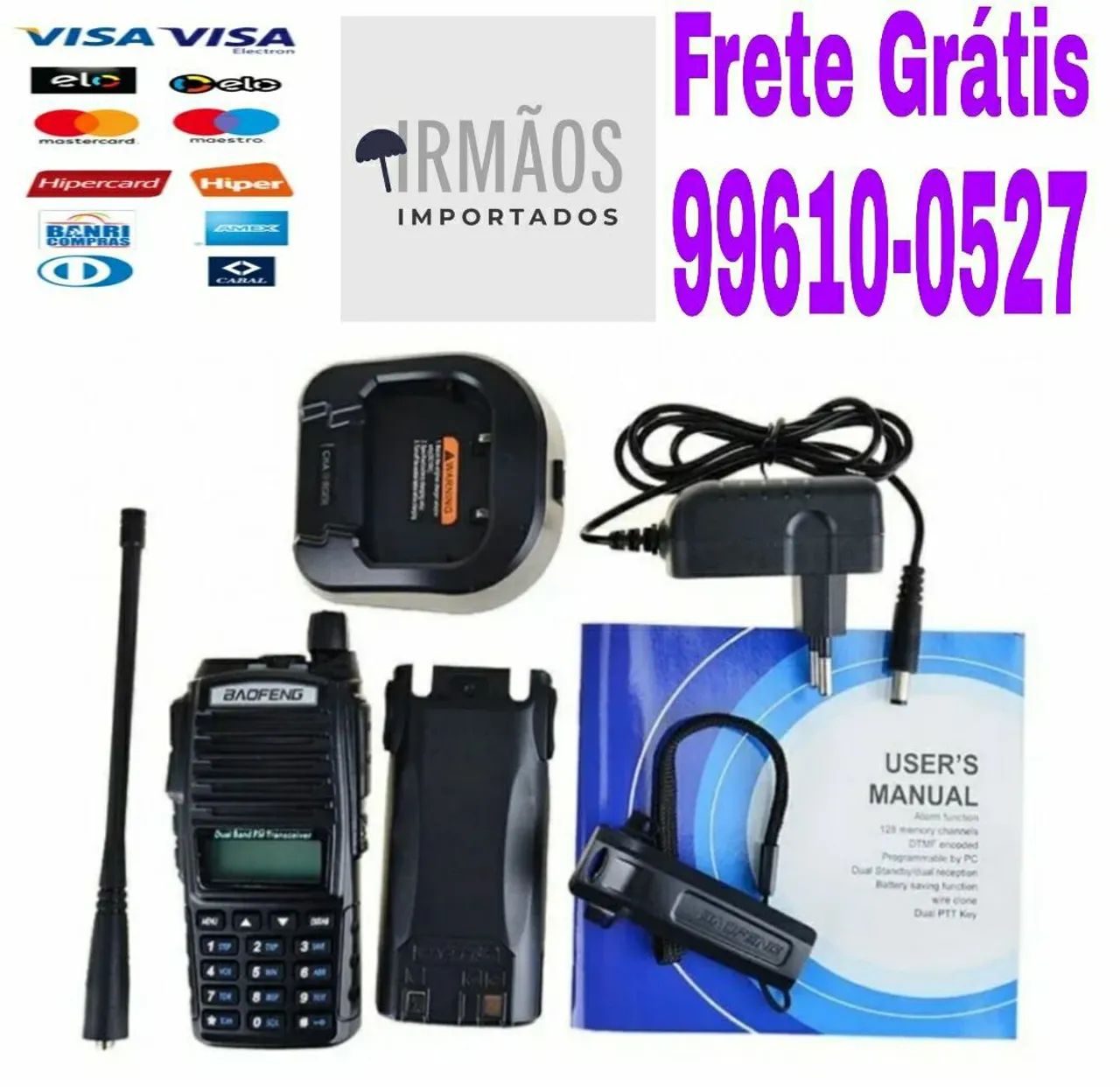 Rádio Comunicador Baofeng  Uv-82