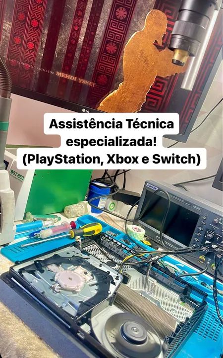 Reparo Conserto Manutenção PS5 PS4 PS3 Xbox Switch - Foto 4