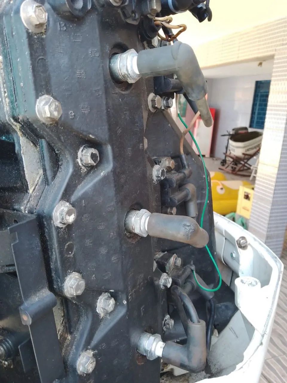 Vendo motor Johnson 225 V6 - Foto 5