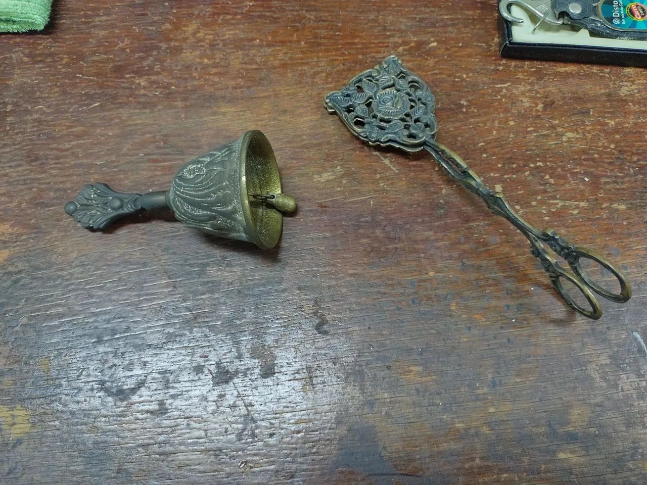 Artigo em bronze, tipo uma colher, antiguidade. - Foto 2