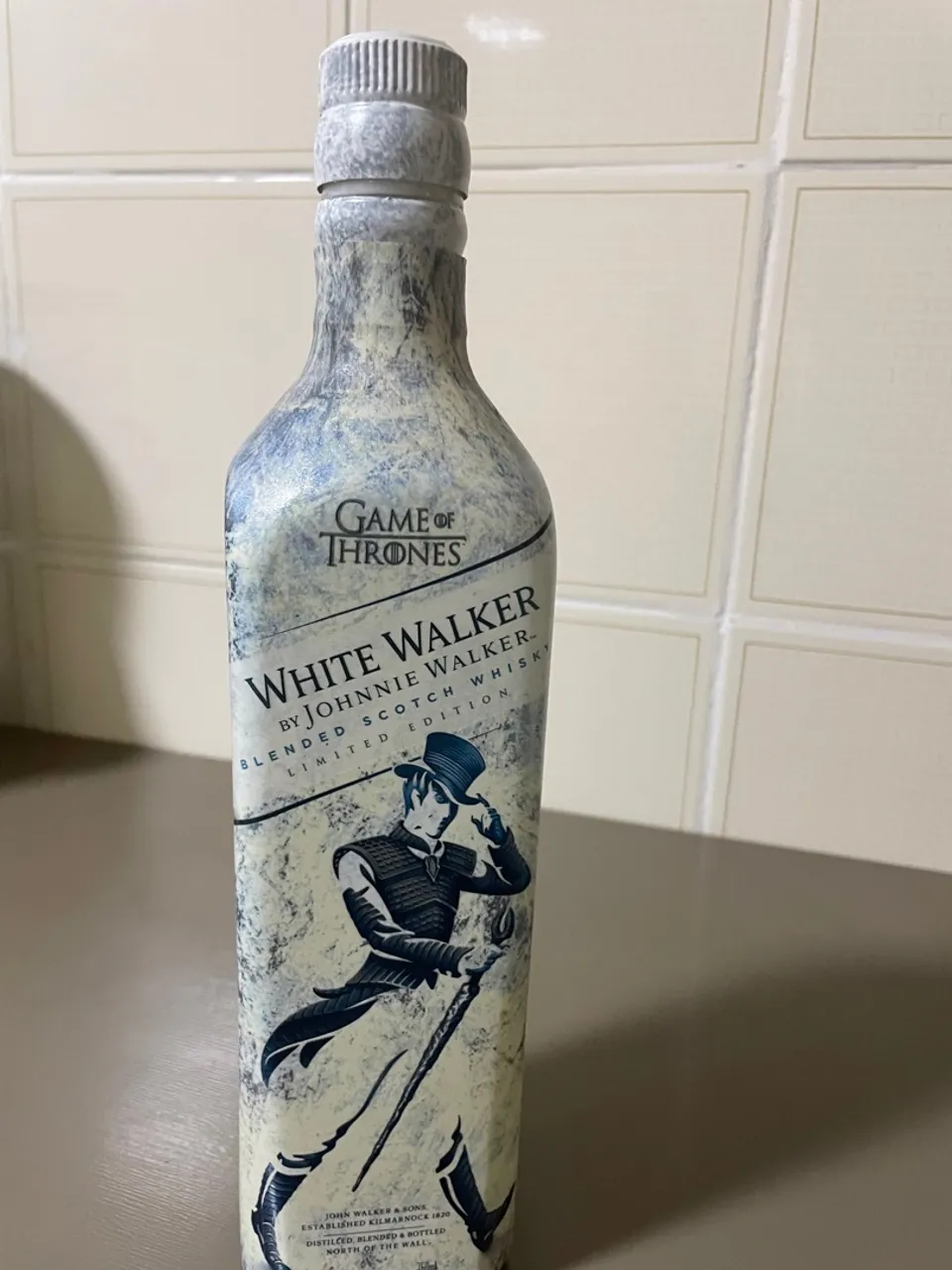 Garrafa vazia White Walker - Edição Limitada Game of Thrones