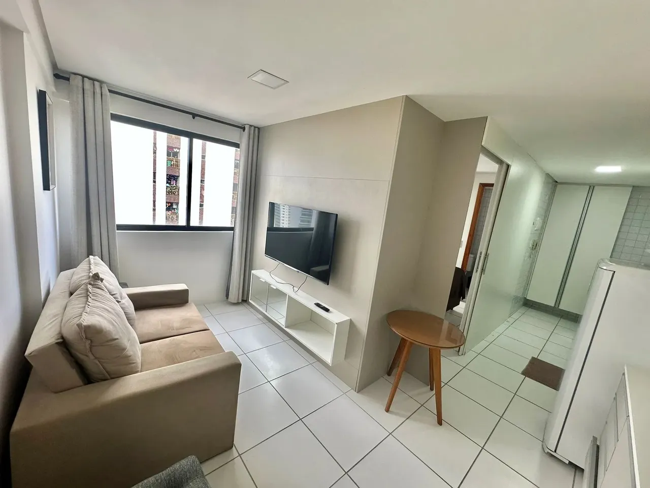 Flat 1suíte mobiliado 30m² Studio Ubaias, Casa Amarela completa infraestrutura!