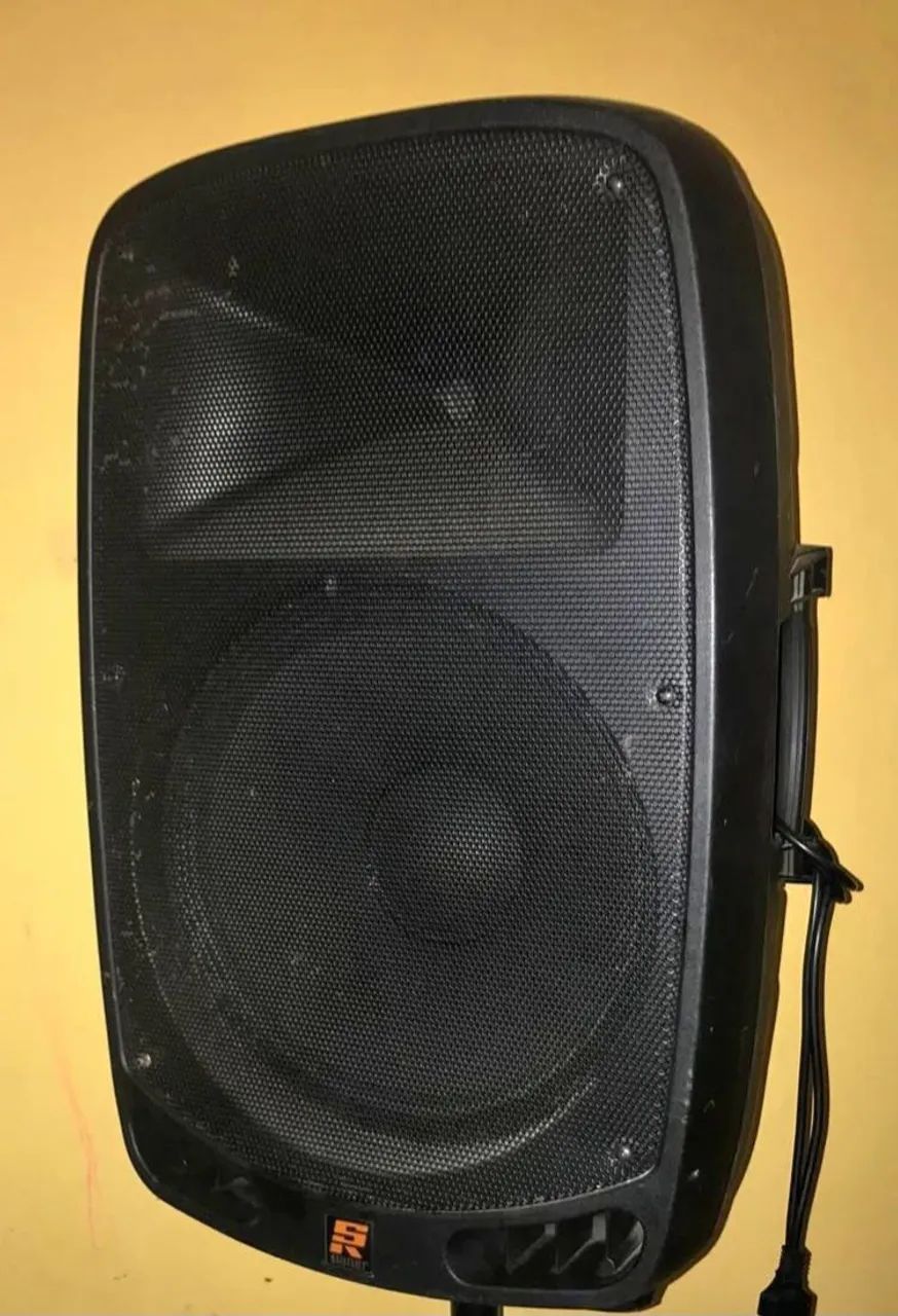 Caixa de som profissional staner 1501SR preço final pra hoje 