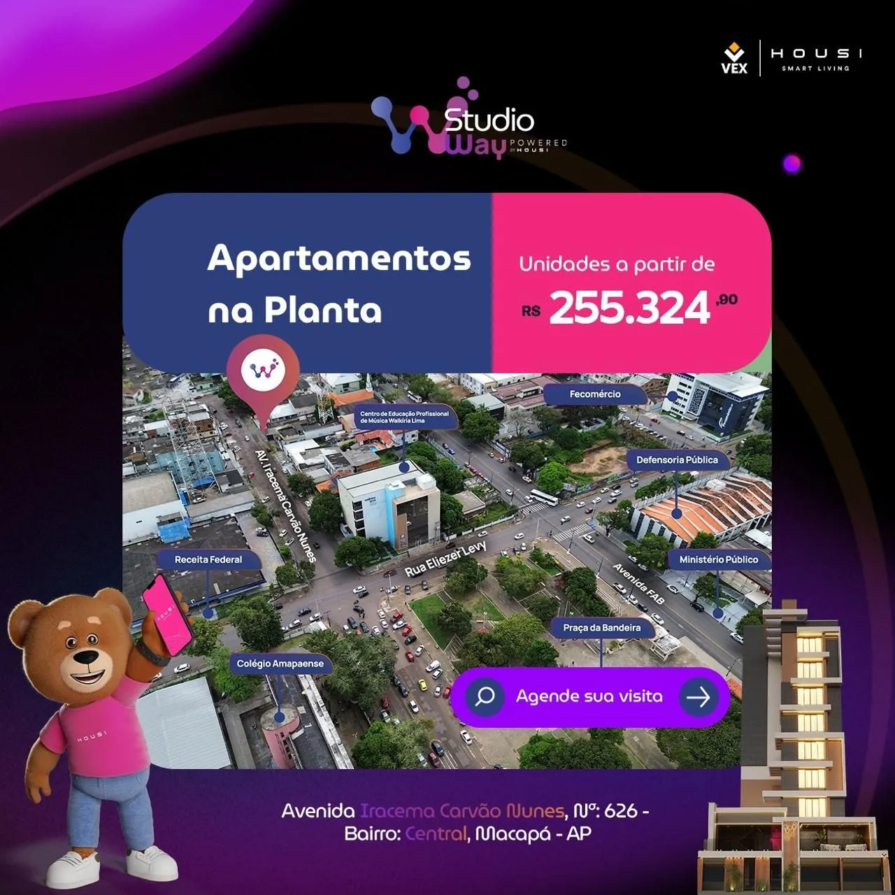 REPASSE DE STUDIO NA PLANTA