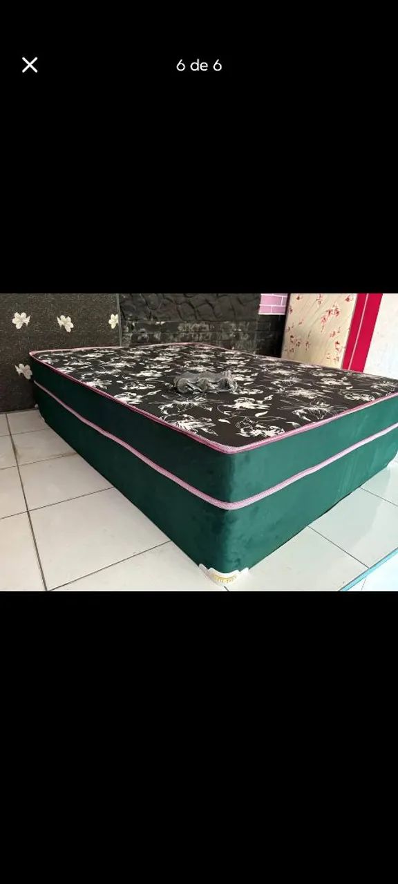 Cama Box Casal barata e lindasss