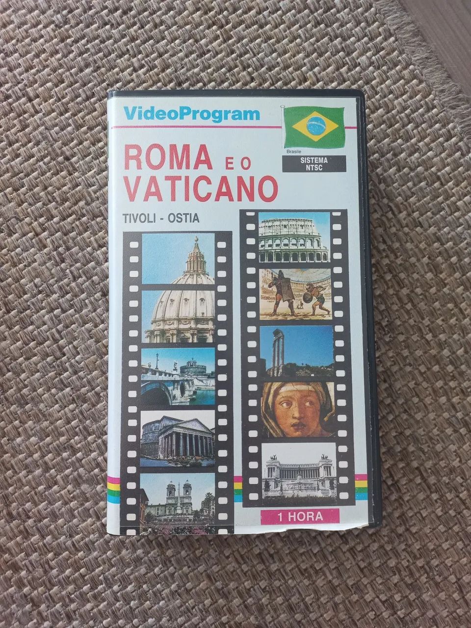 2 VHS Roma + Vaticano e Paris