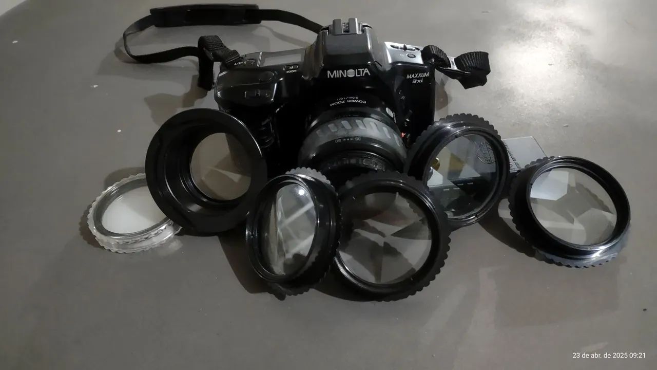 Câmera Minolta Maxxum 3i Analógica - Foto 4