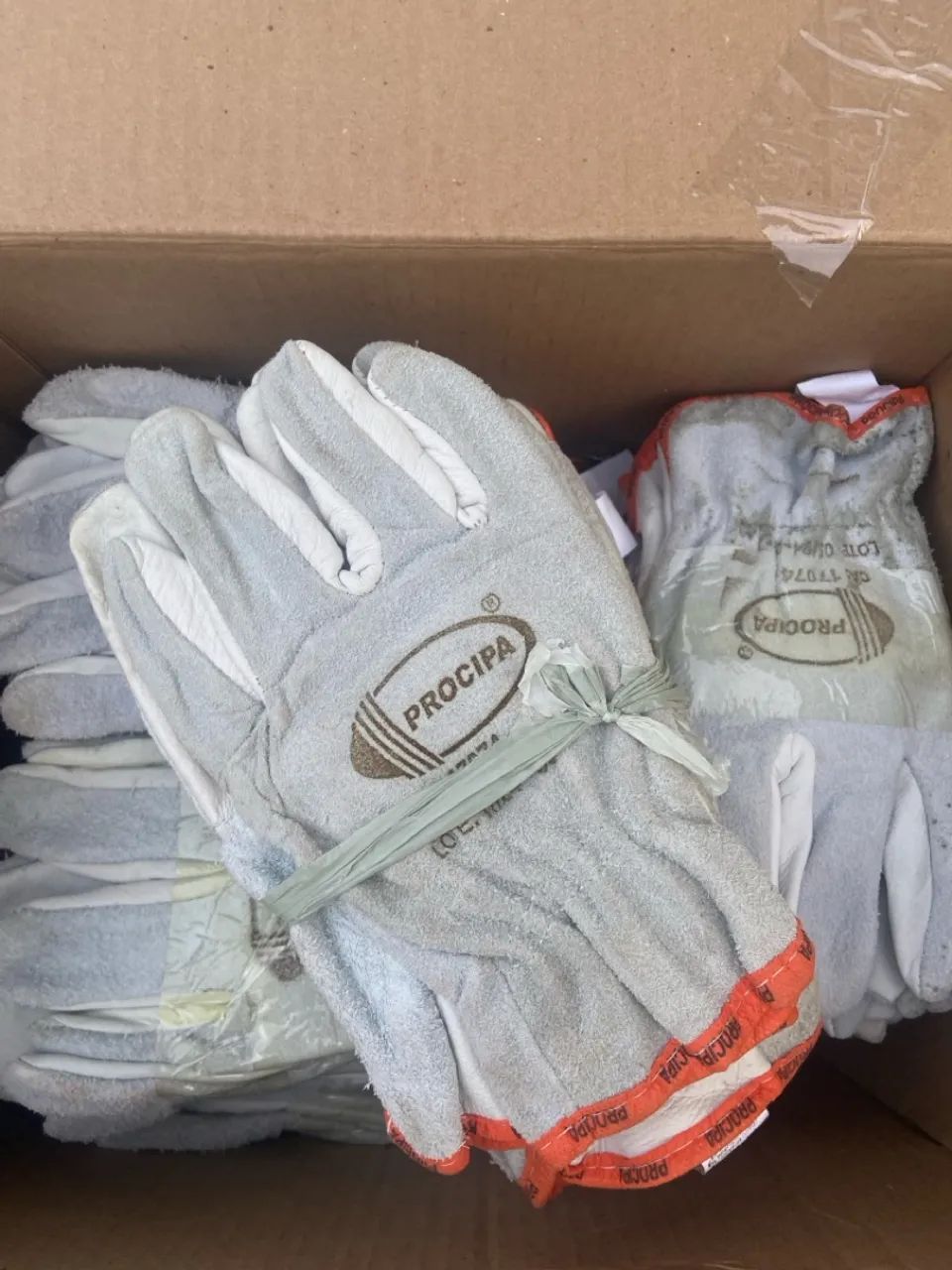 Luvas de raspa de couro64308896252801120