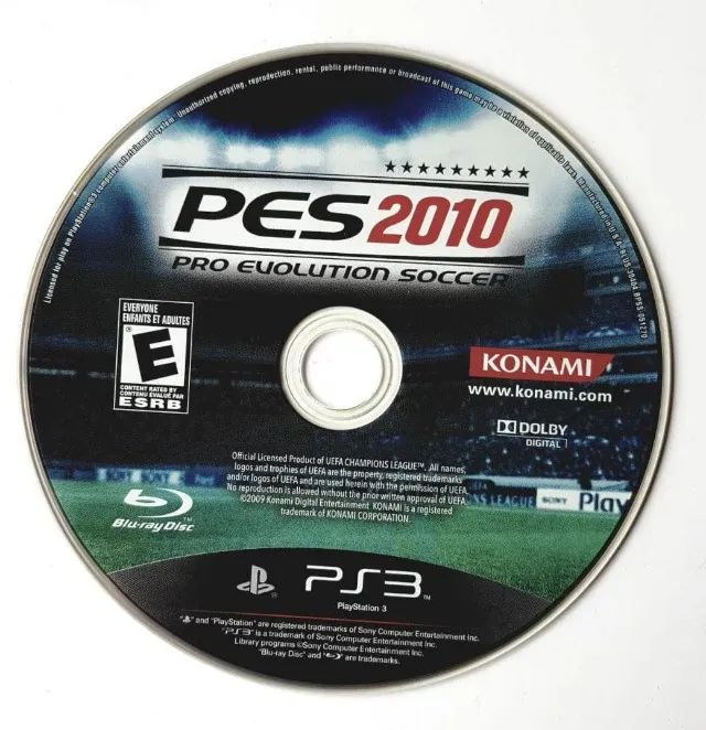Jogo Original PS3 - PES 2010 (Pro Evolution Soccer) - Mídia Física - Usado - Funcionando  - Foto 2