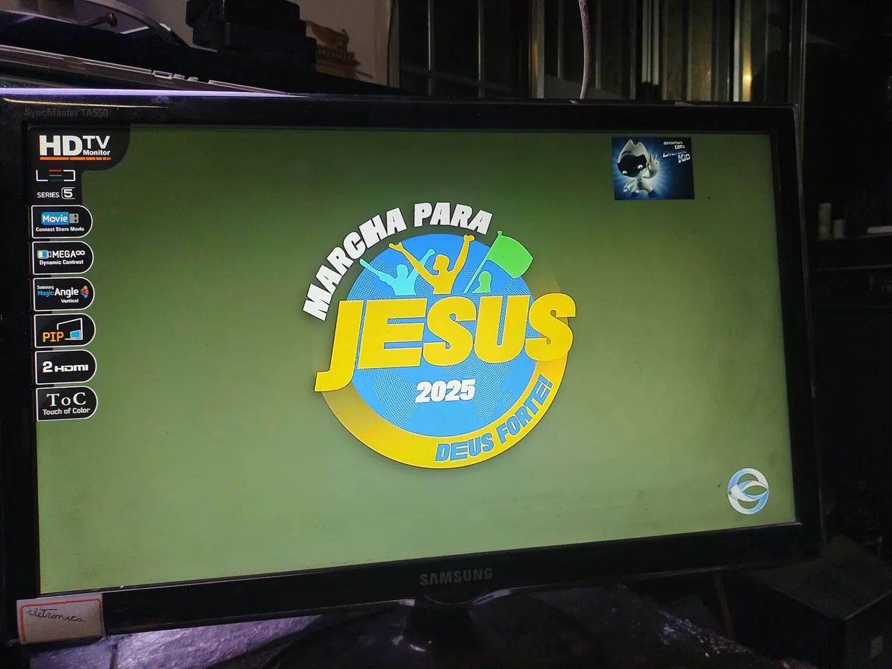Vendo tv Samsung 26 polegadas top de linha com conversor integrado obs. Não e smartv  - Foto 2