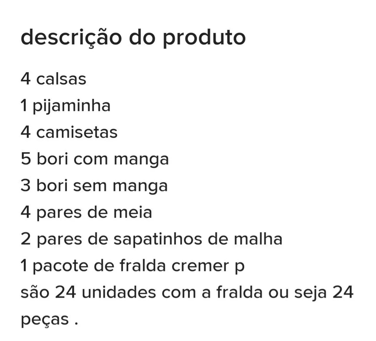 24 peças de roupas de bebê nova nunca usada . - Foto 4