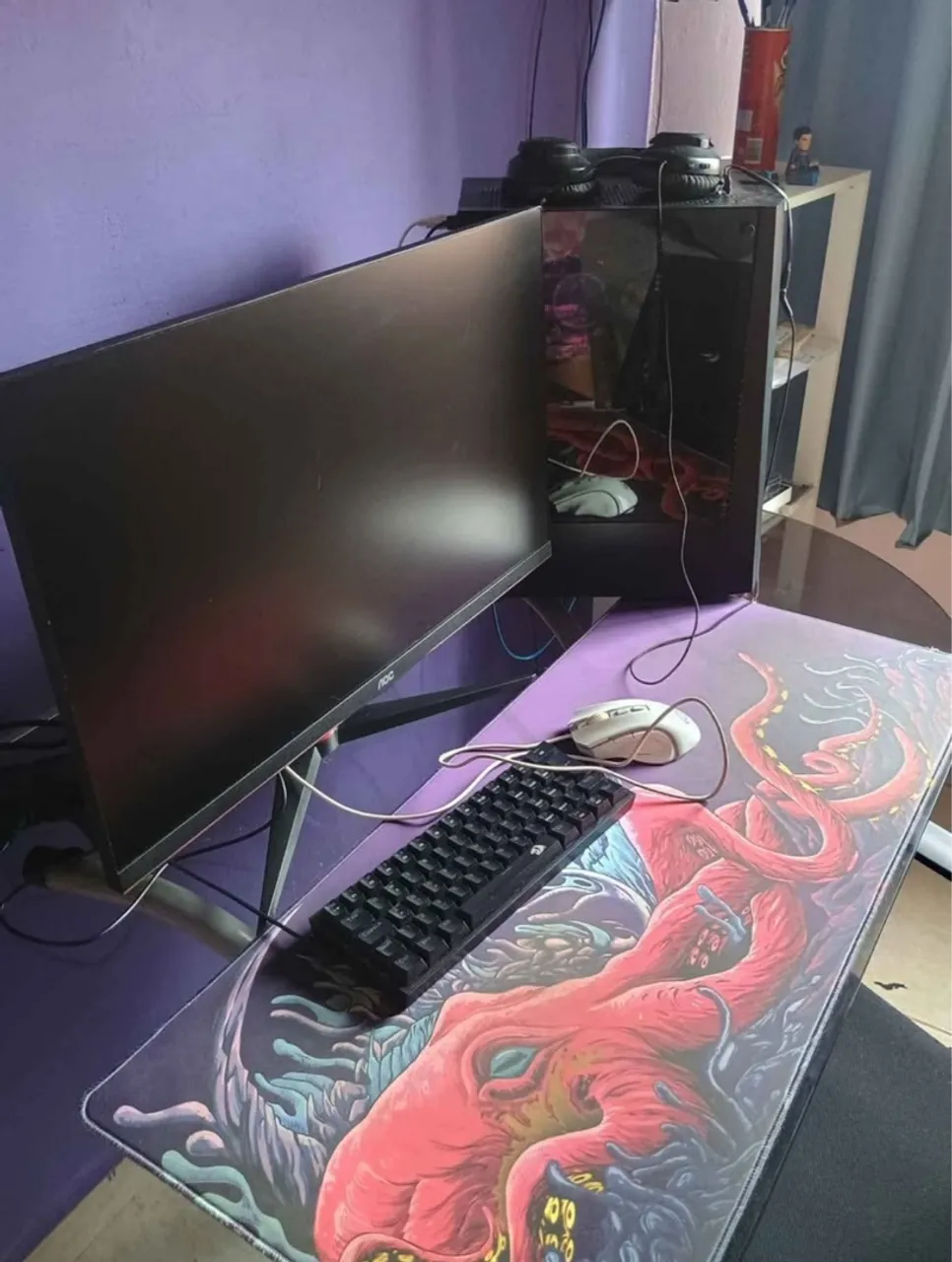 PC GAMER COMPLETO + MONITOR 165Hz + PERIFÉRICOS + CADEIRA!! TUDO PRONTO PRA JOGAR/EDITAR