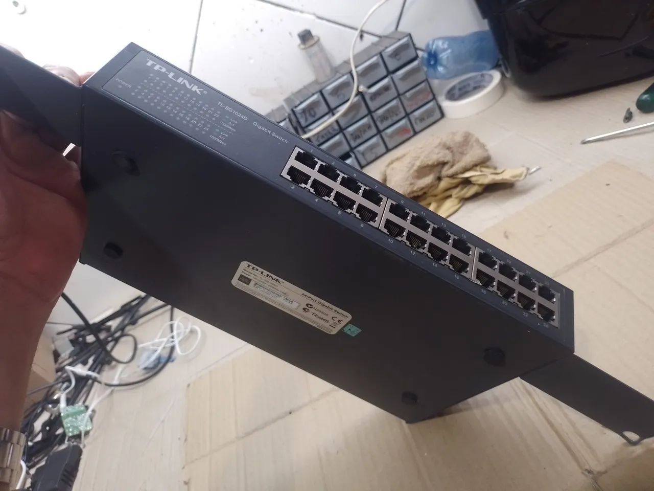 TP-LINK Gigabit Switch 24 portas modelo: TL-SG102D - Foto 5