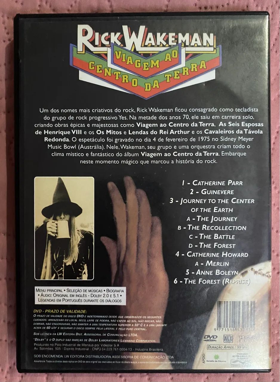 DVD e Cd RICK WAKEMAN - Foto 3