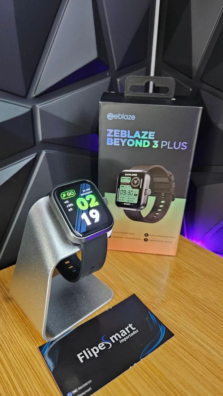 Smartwatch Zeblaze Beyond 3 Plus+Garantia(Novo)