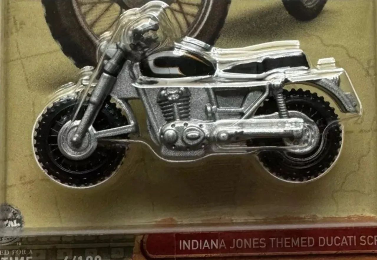 Moto Ducati Indiana Jones Matchbox - Foto 2