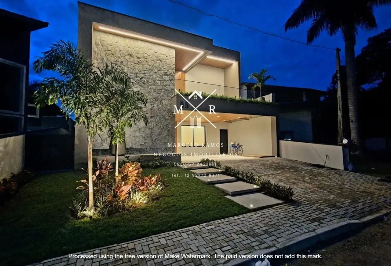 Casa em Condomínio para Venda em Caraguatatuba, Mar Verde, 5 dormitórios, 5 suítes, 7 banh
