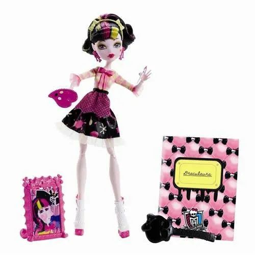 Monster High Draculaura - Aula de arte