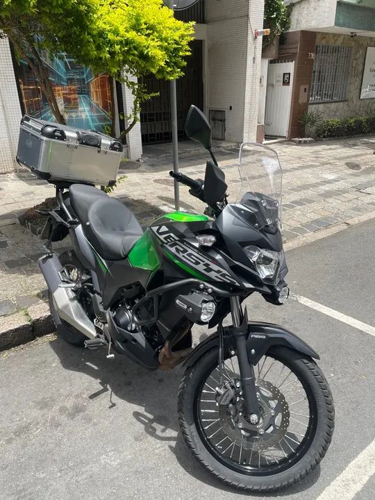 Kawasaki Versys-x 300 tourer! Estado impecável e com baú  - Foto 6