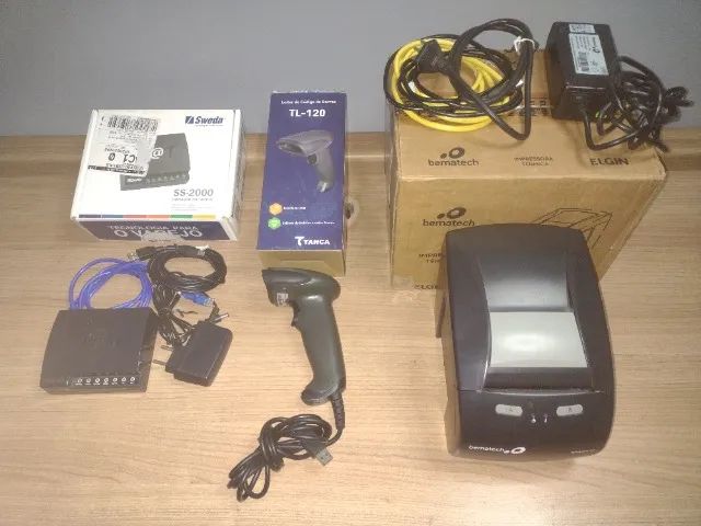 Bematec Elgim MP-4200 TH / SAT Sweda SS-2000 / Leitor Cod De Barras TL