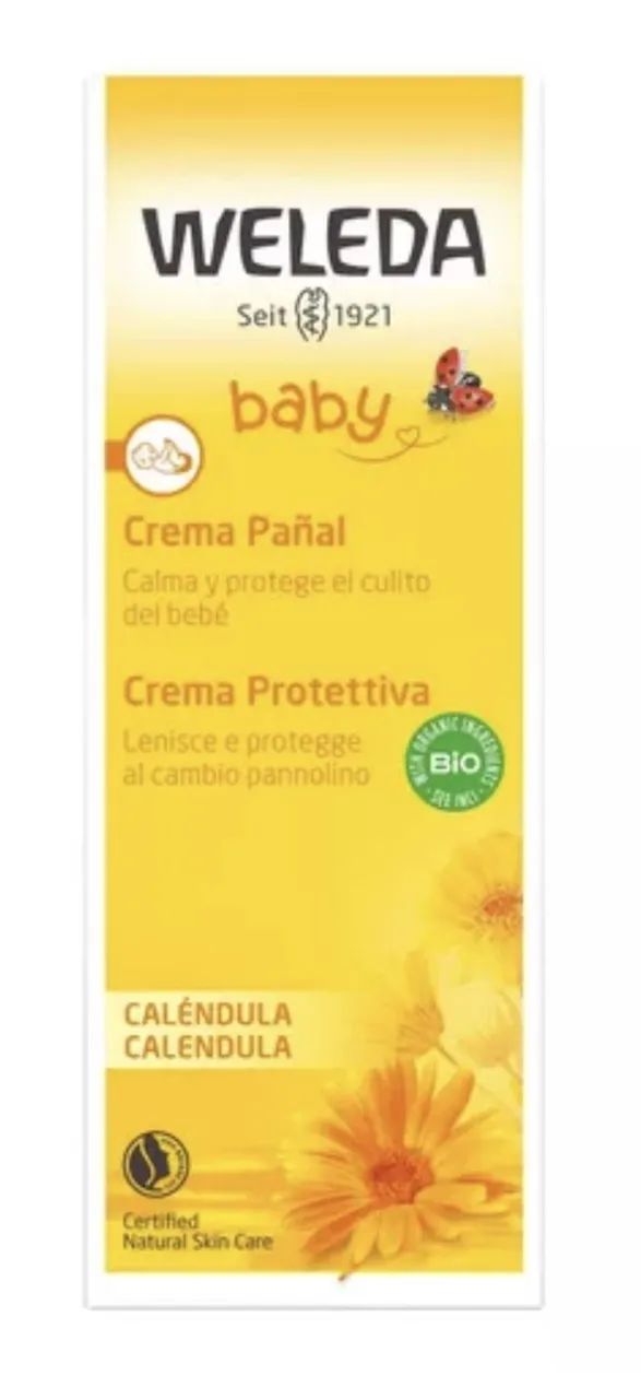 Creme Preventivo de Assaduras Calêndula Weleda 75ml Importado Lacrado