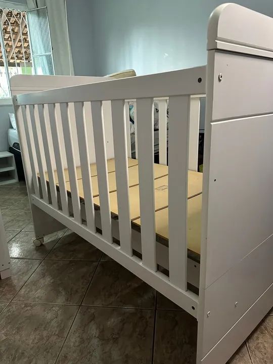 Berço de Bebê Branco - Abracadabra 