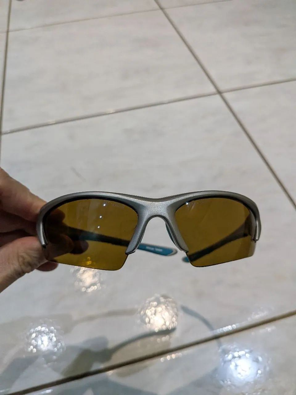 Óculos 3M + U6 L3 Proteção UVA UVB lente Âmbar 