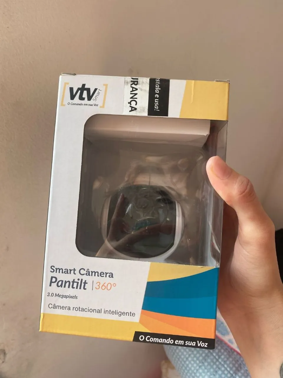 Câmera Pantilt 360° VTV Smart - Nova