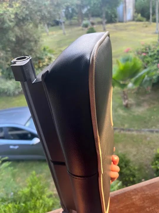 Cadeira Gamer com Encosto Alto e Design Moderno, com apoiador de perna!! - Foto 4