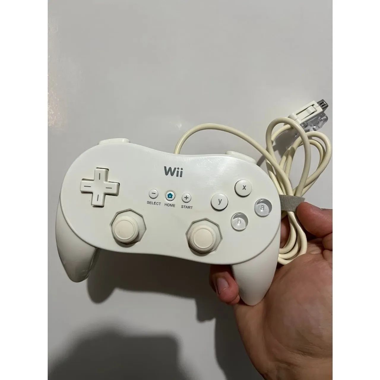 Controle Wii pro original branco64305906848258120