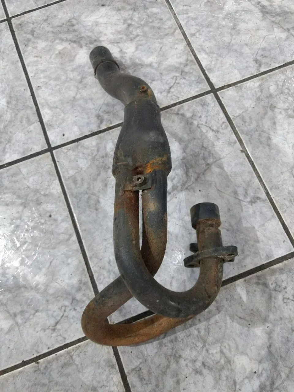 Curva de escapamento XL 350 R etc..