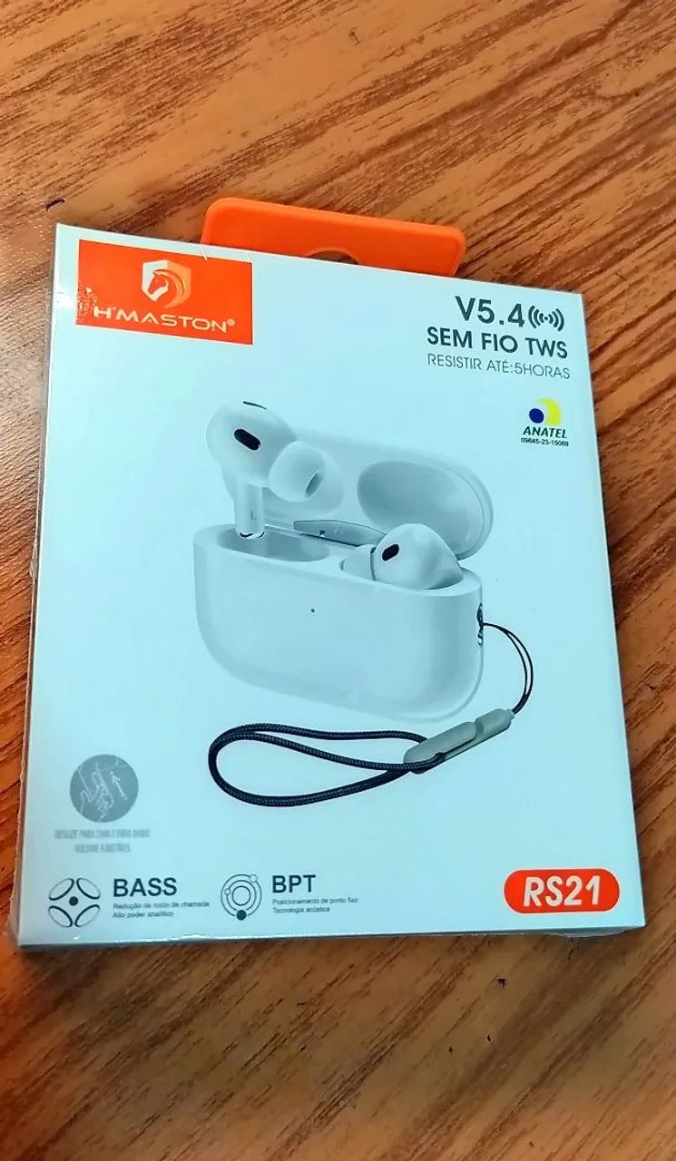Fone de ouvido sem fio bluetooth rs21 - Foto 2