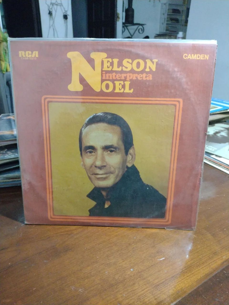 1 Disco de Vinil Nelson Interpreta Noel